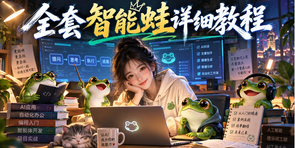 肘子猫全套智能蛙详细教程